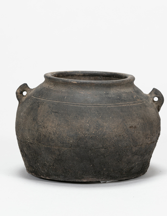 도기쌍이단경호(陶器雙耳短頸壺)