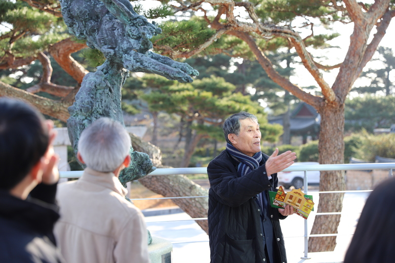 하정웅 선생님 공적비 제막 이미지 5