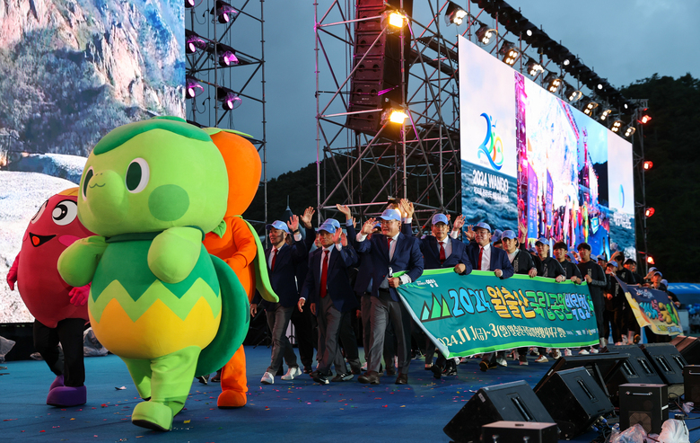 10월 18일 전남 생활체육대축전 결단식 및 개회식 이미지 5