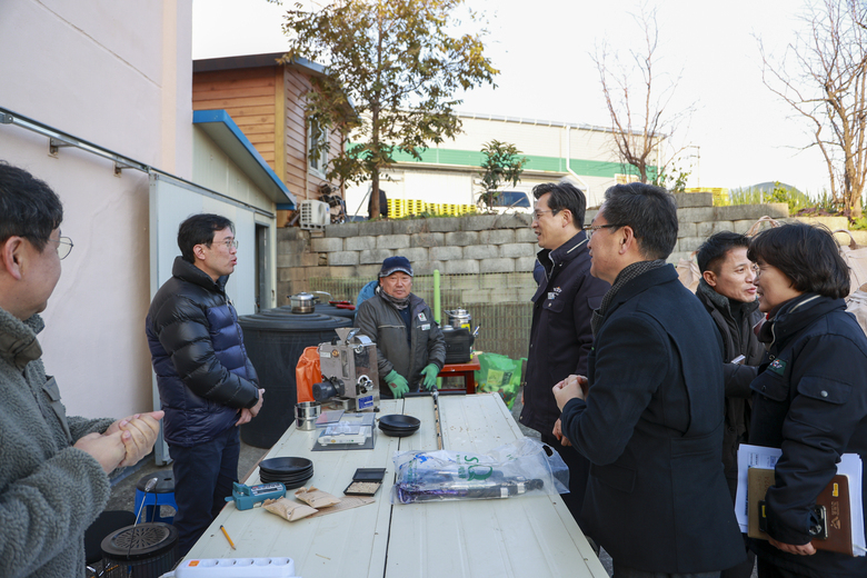 12월 5일 24년산 공공비축미곡 매입현장 방문(삼호 매자창고) 이미지 2