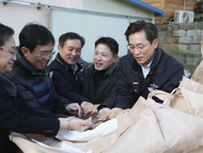 12월 5일 24년산 공공비축미곡 매입현장 방문(삼호 매자창고)