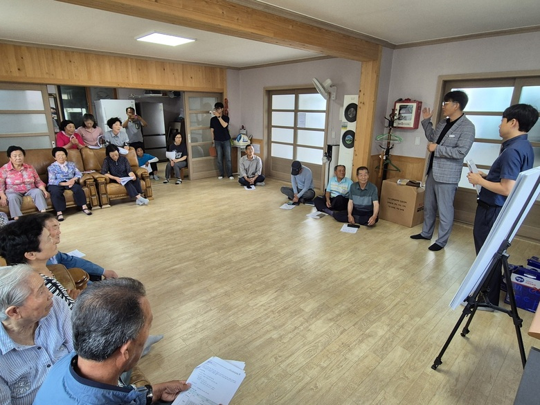 영암군, 서호 학파지구 배수개선사업 주민설명회 개최 이미지 1